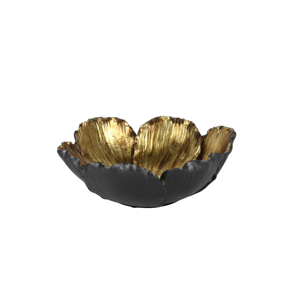 UKRASNA ČINIJA     23,8/25,4/9,5 cm         - zlatna/crna, Trendi, plastika (23,8/25,4/9,5cm) - Ambia Home