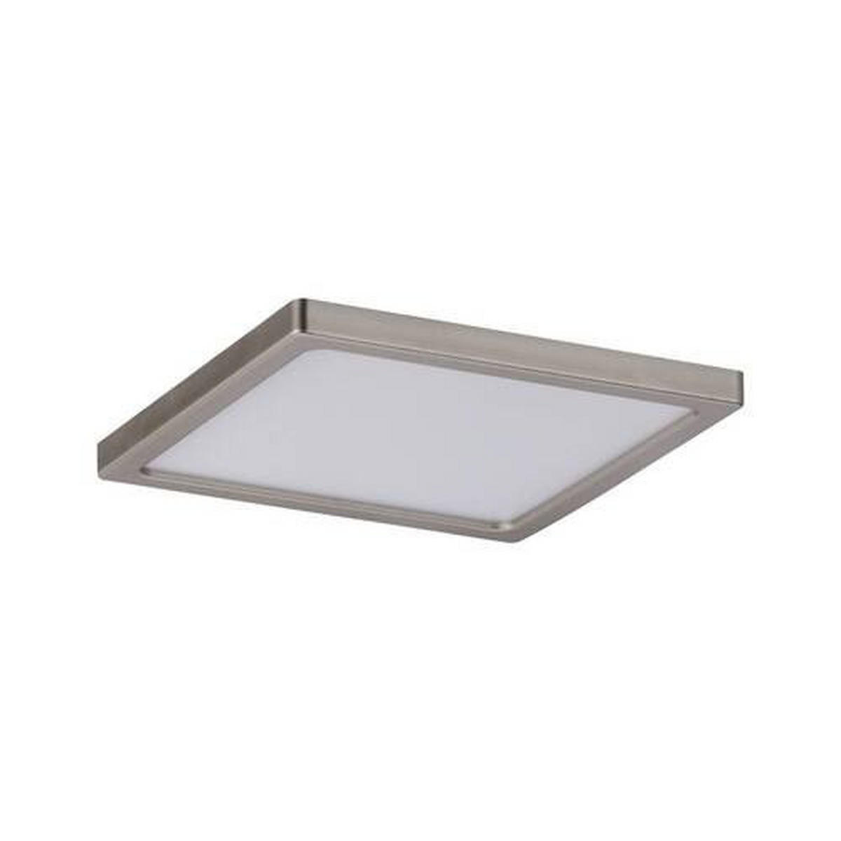 LED-PANEEL 12/12/1 cm  - Nickelfarben, Basics, Kunststoff (12/12/1cm) - Paulmann