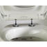 WC-SITZ - Weiß, Basics, Kunststoff (44,5/5,2/37,4cm) - Sadena WC-SITZ - Weiß, Basics, Kunststoff (44,5/5,2/37,4cm) - Sadena
