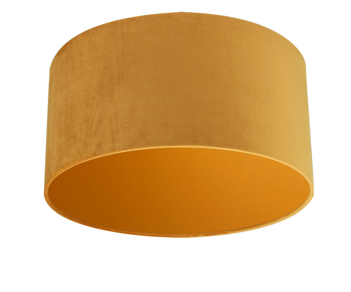 LEUCHTENSCHIRM 40/35 cm   - Gelb, Basics, Textil/Metall (40/35cm)