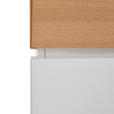 LOWBOARD  in 190/57/40 cm  - Eichefarben/Weiß, KONVENTIONELL, Holzwerkstoff (190/57/40cm) - Novel