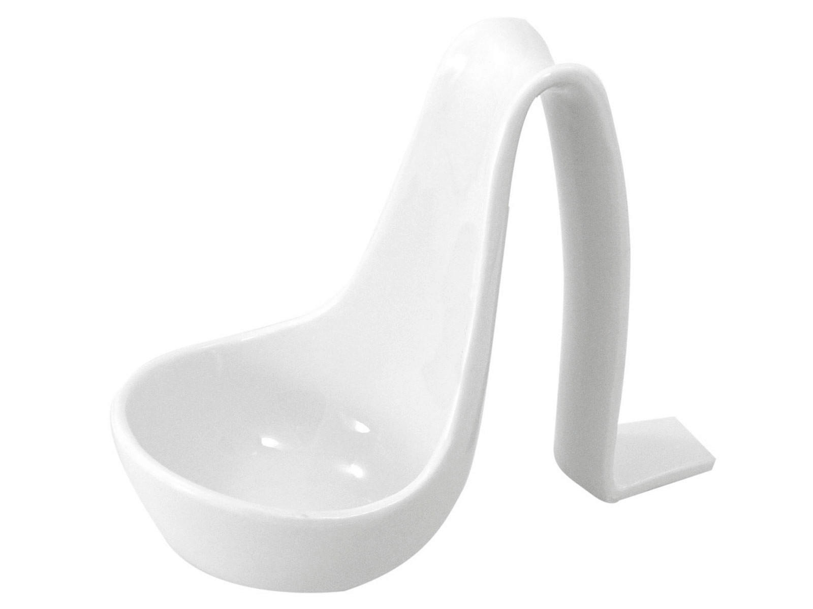 PODSTAVEK ZA KUHALNICO   19,5/10/14,5 cm                  - bela, Basics, keramika (19,5/10/14,5cm)