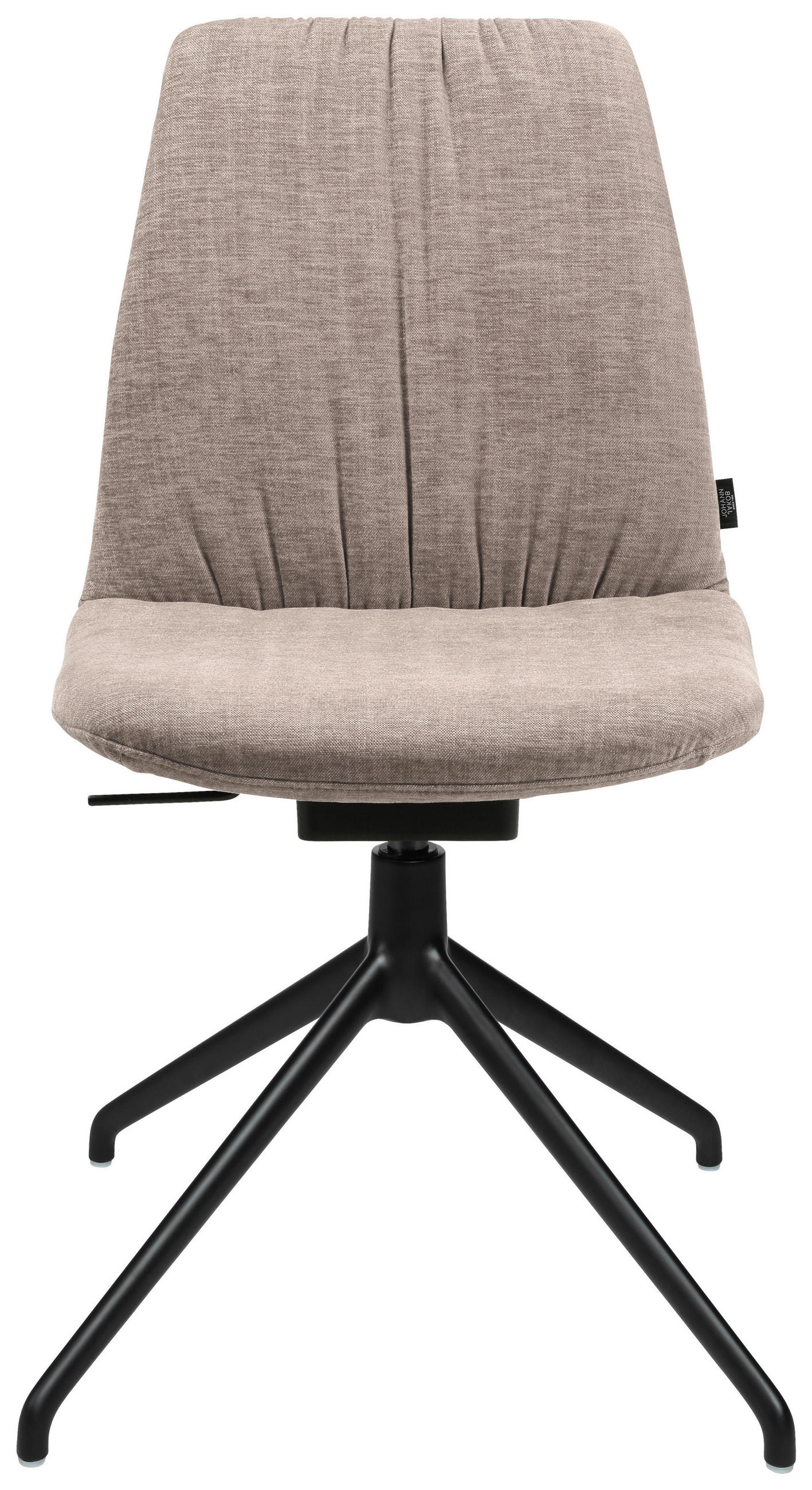 STUHL Flachgewebe Ecru  - Ecru, Design, Textil/Metall (46/85-88/55cm) - Johann Jakob