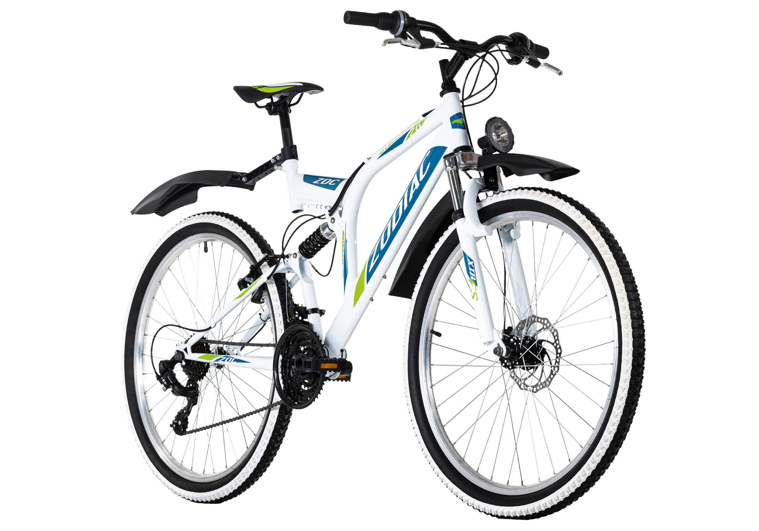 MOUNTAINBIKE 26 Zoll  - Weiß, Basics, Metall (180/70/100cm) - Atrigo