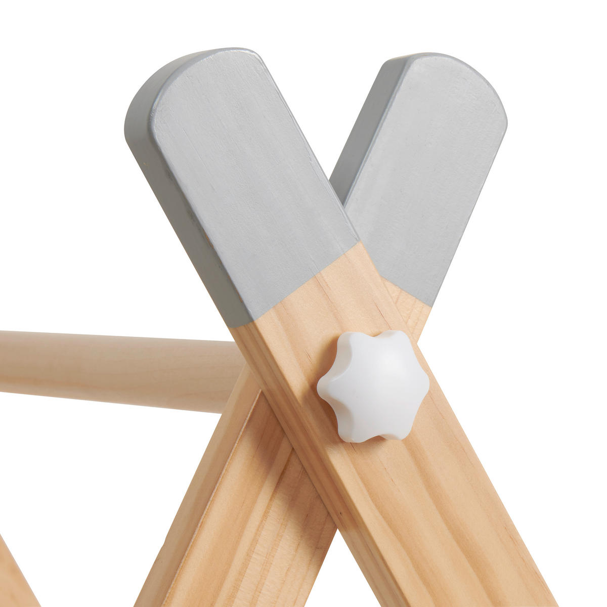 SPIELBOGEN  - Hellgrau/Naturfarben, Basics, Holz/Textil (56,6/49,7/55cm) - My Baby Lou