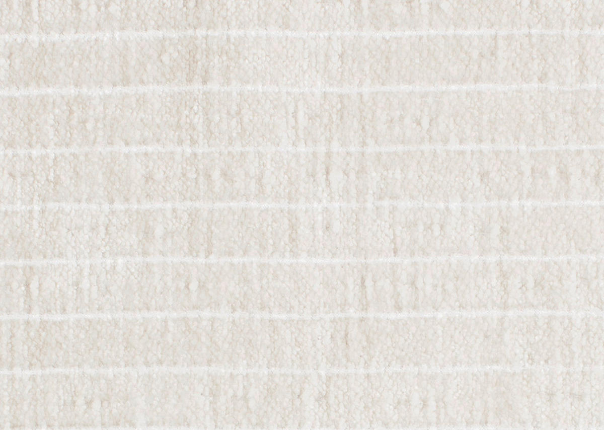 ECKSOFA in Chenille Creme  - Creme/Schwarz, Design, Kunststoff/Textil (270/190cm) - Lomoco