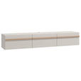 HÄNGELOWBOARD Kaschmir, Eiche Artisan  - Kaschmir/Eiche Artisan, Basics, Holzwerkstoff (192/32/41,5cm) - Carryhome