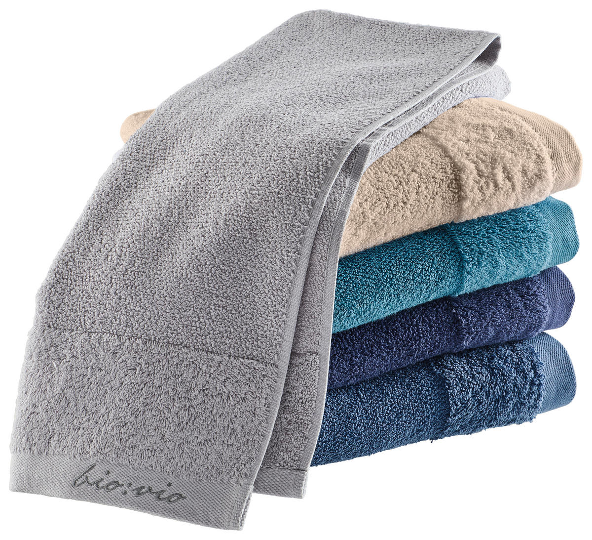 RUČNIK 50/100 cm , bijela  BONITA  - bijela, Natur, tekstil (50/100cm) - Bio:Vio