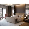 BOXSPRINGBETT 180/200 cm  in Beige  - Beige/Schwarz, MODERN, Textil (180/200cm) - MID.YOU