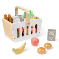 KAUFLADENZUBEHÖR CARUM - Basics, Holz/Textil (23,7/16,9/21,3cm) - MUSTERKIND