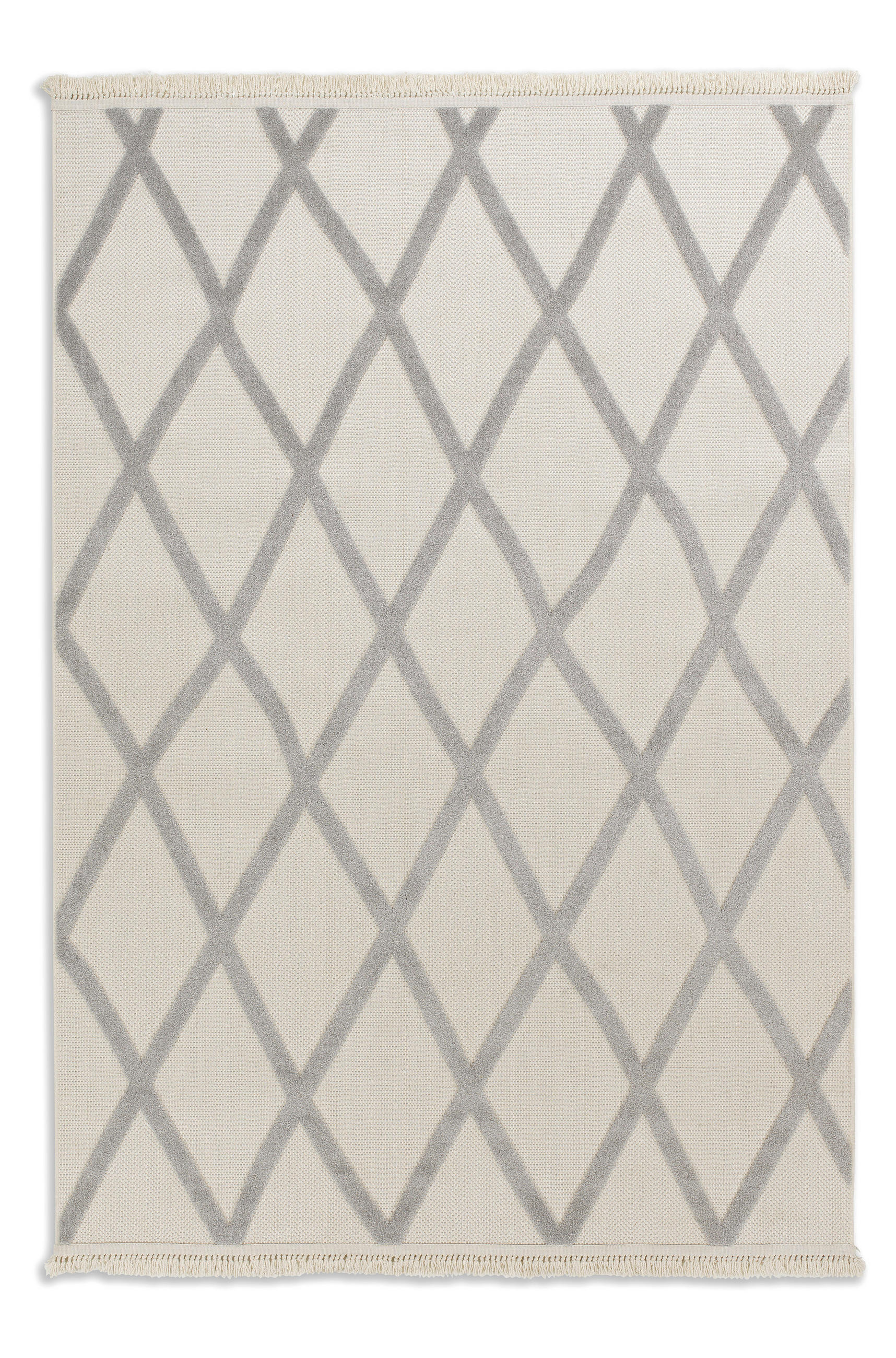 WEBTEPPICH 80/150 cm Summer Grau  - Grau, Basics, Kunststoff/Textil (80/150cm) - Schöner Wohnen