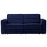 SCHLAFSOFA in Textil Dunkelblau - Dunkelblau, KONVENTIONELL, Textil/Metall (202/86/92cm) - Sedda SCHLAFSOFA in Textil Dunkelblau - Dunkelblau, KONVENTIONELL, Textil/Metall (202/86/92cm) - Sedda