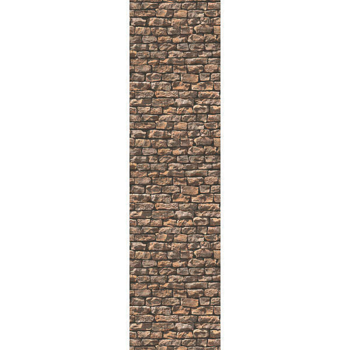 FOTOTAPETE  - Cognac/Graubraun, Design (52/250cm)