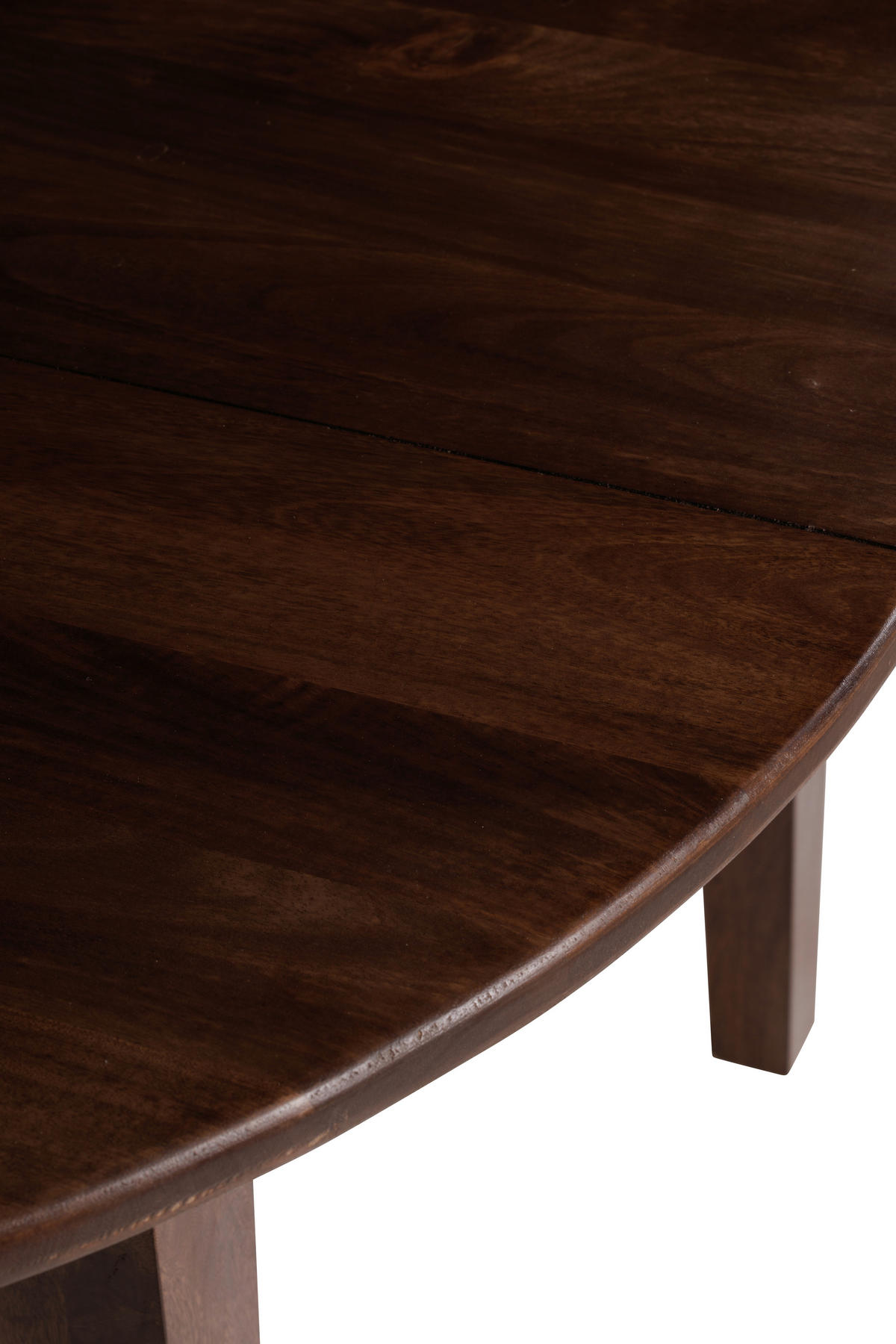 ESSTISCH in Holz  - Walnussfarben, MODERN, Holz (115cm) - Livetastic