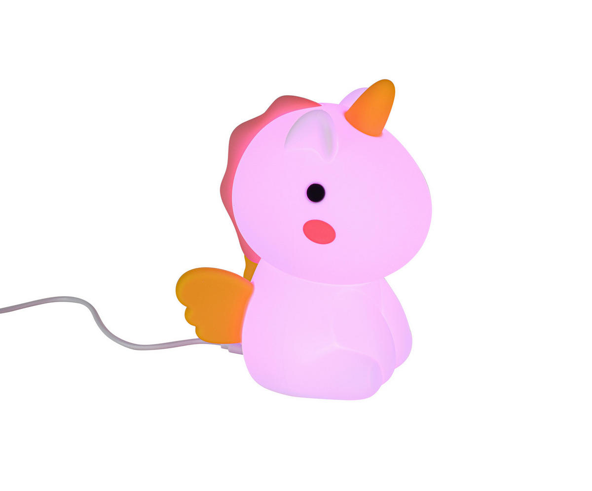 NOČNÍ SVĚTLO, 7,9/10,7/14 cm - bílá, Trend, plast (7,9/10,7/14cm) - Novel