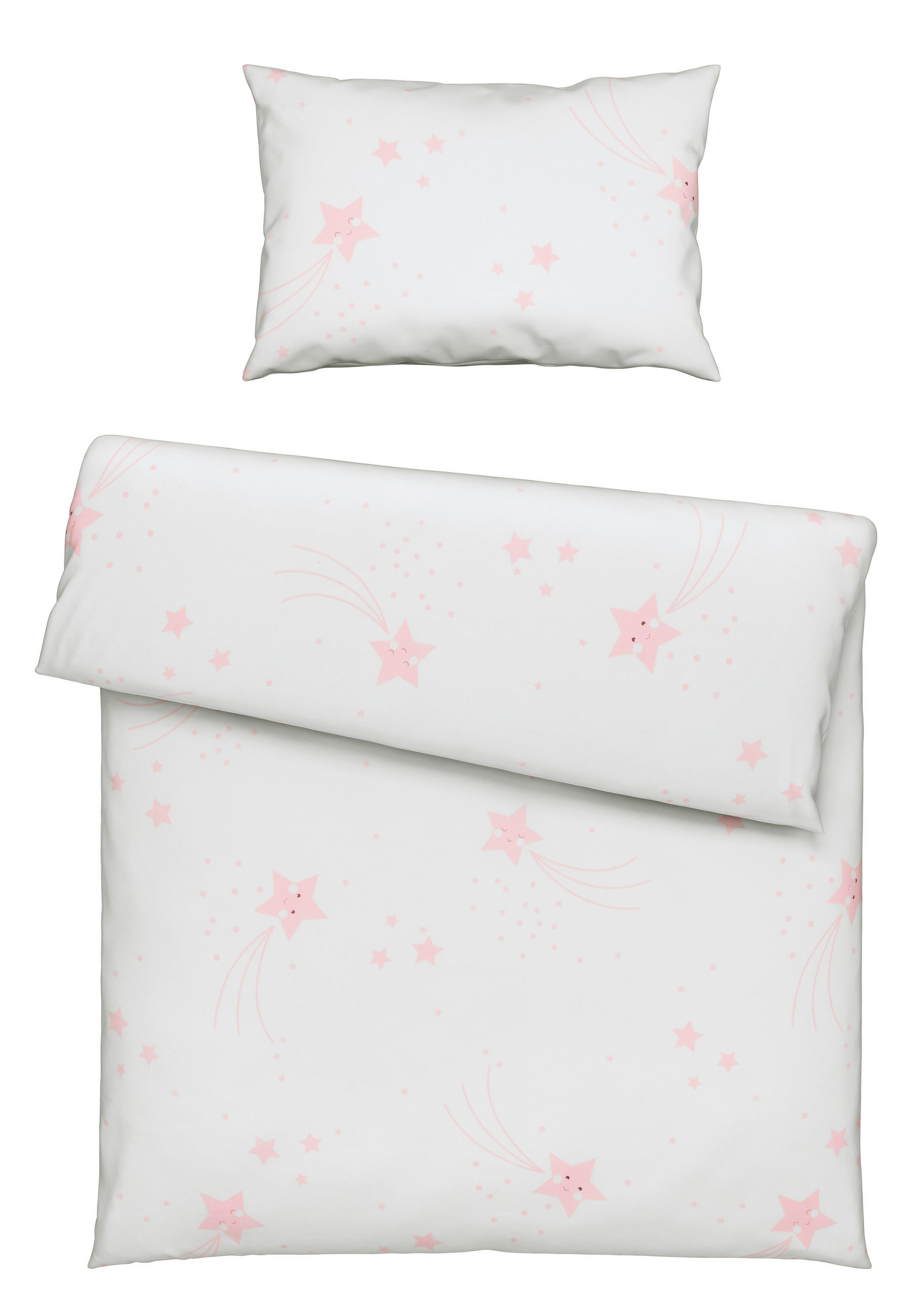 My Baby Lou POVLEČENÍ PRO MIMINKO, 100/135 cm, růžová, bílá