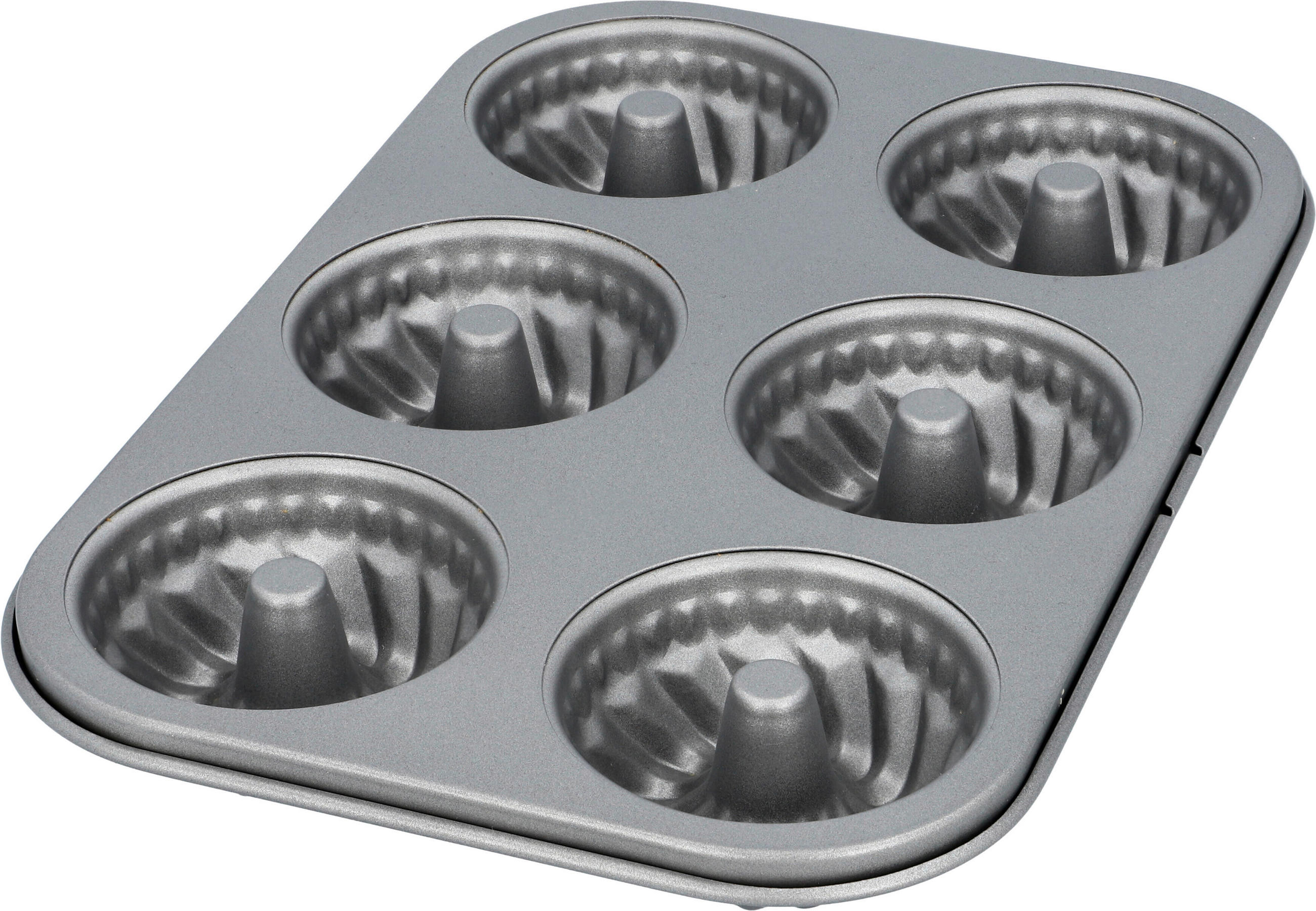 GUGELHUPFFORM Happy Halloween 18/3/26,5 cm  - Dunkelgrau, Trend, Metall (18/3/26,5cm) - Birkmann