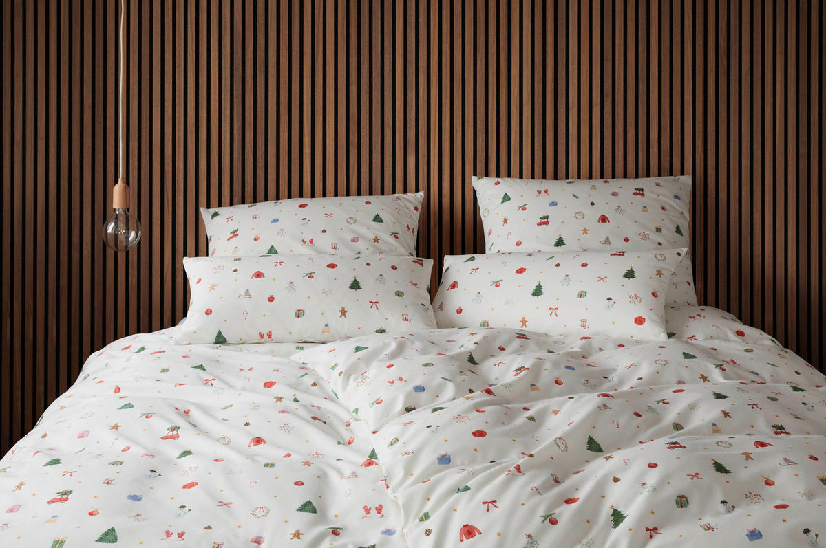POSTELJNINA Variete 140/200 cm mako saten večbarvno  - večbarvno, Konvencionalno, tekstil (140/200cm) - Elegante