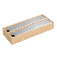 REZAČ FOLIJE  - prirodne boje, Basics, prirodni materijali (35/13/5,5cm) - Kesper