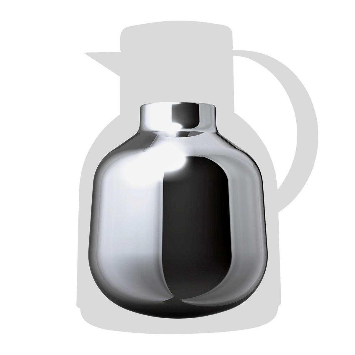 ISOLIERKANNE SAMBA 1,0 L  - Türkis, Basics, Kunststoff (1l) - Emsa
