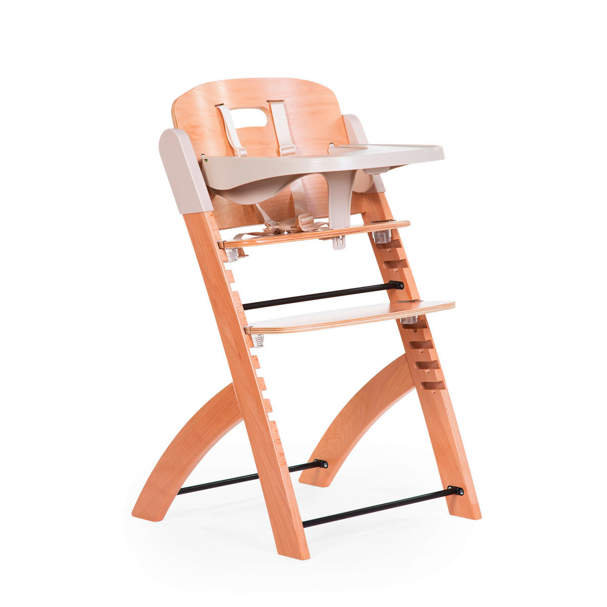HOCHSTUHL  - Perlmutt/Baltimorefarben, Basics, Holz/Kunststoff (45/86/53cm) - Childhome