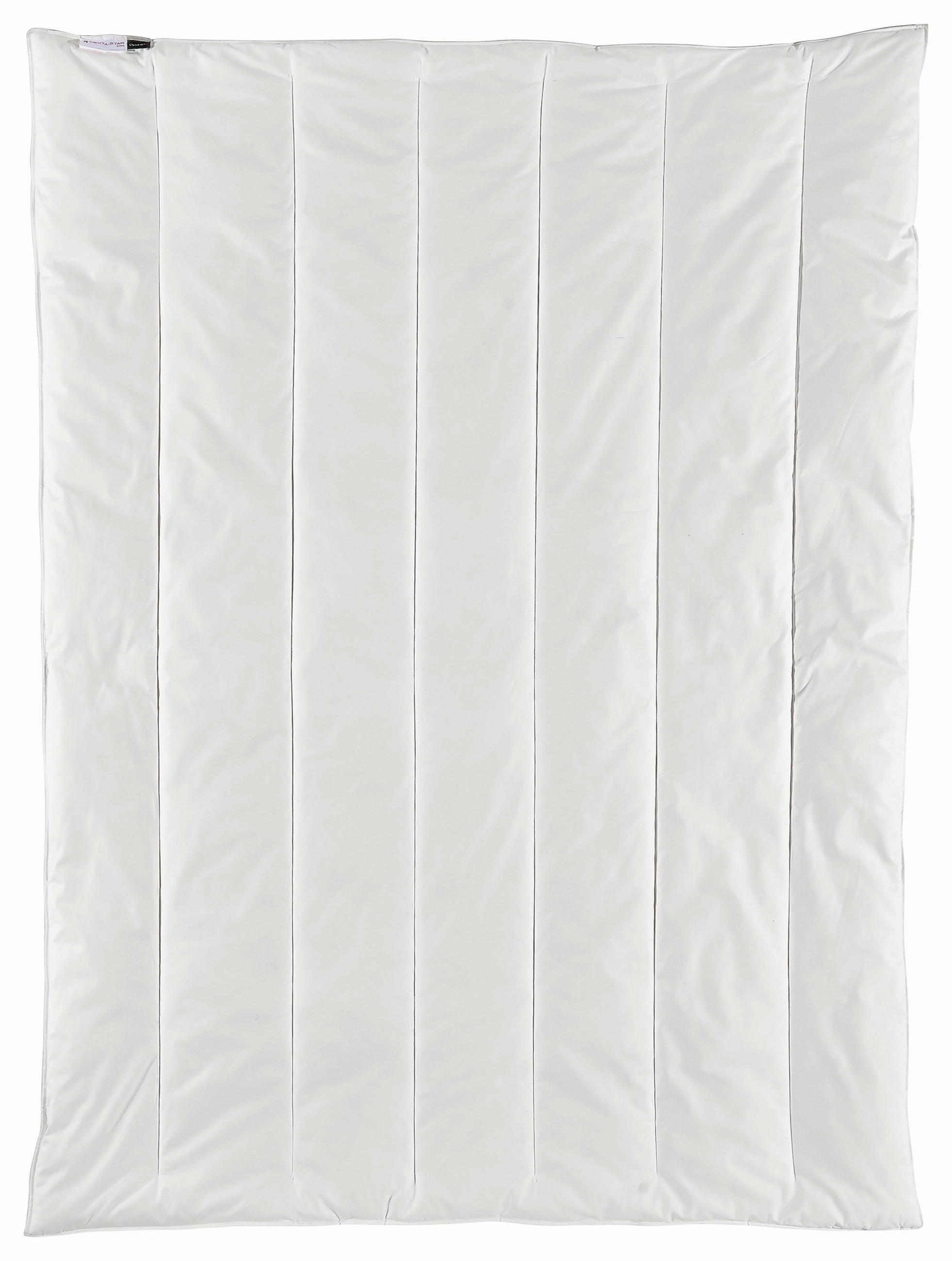 CELOROČNÁ PRIKRÝVKA, 135/200 cm, polyester - biela, Design, textil (135/200cm) - Centa-Star