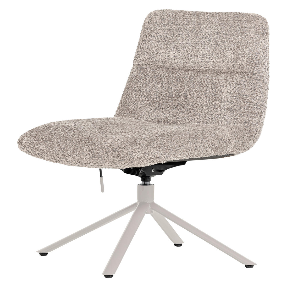 SESSEL in Webstoff Grau  - Grau, MODERN, Textil/Metall (73/82/62cm) - Livetastic