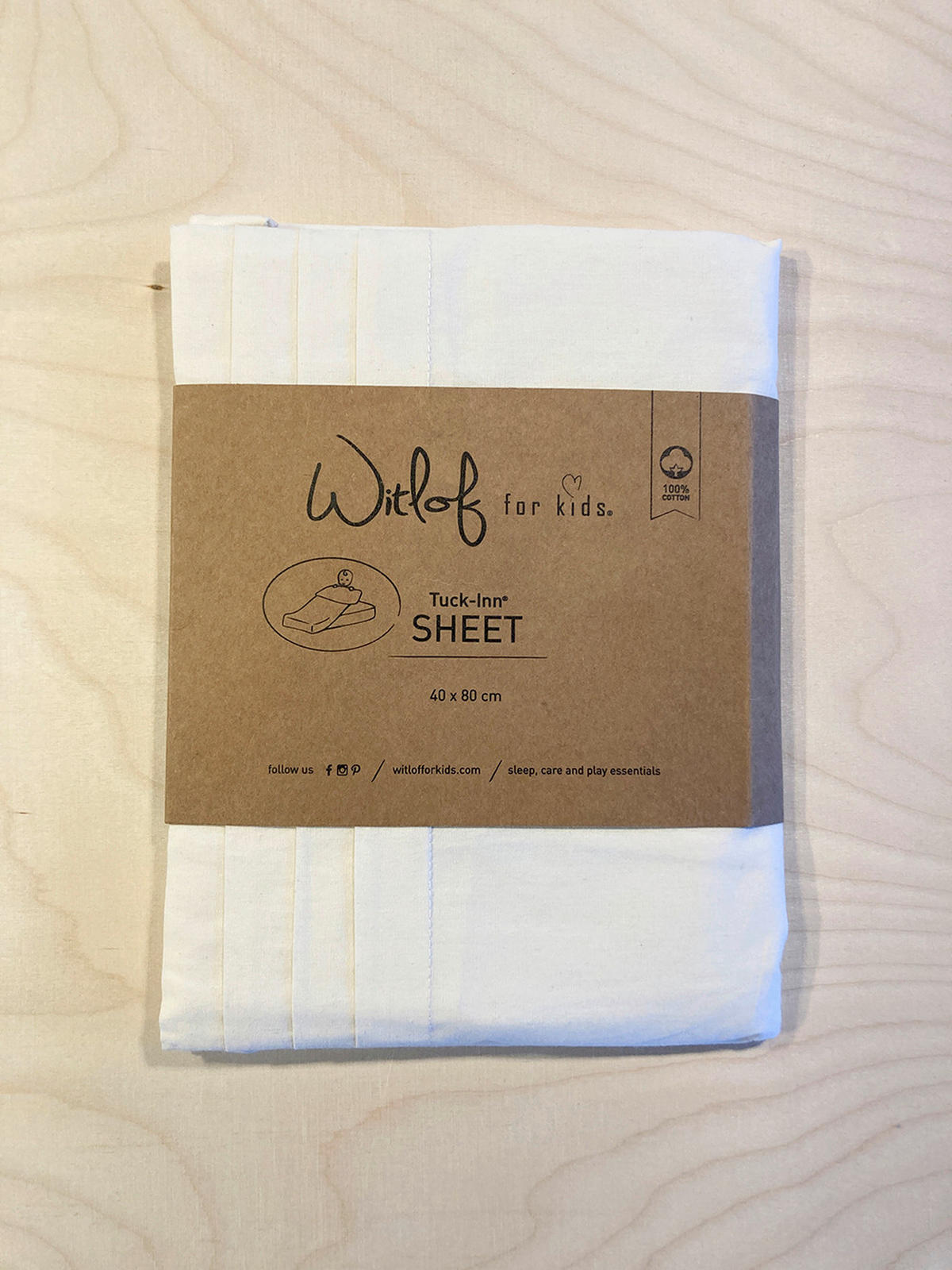 BABYDECKE 40/80 cm  - Basics (40/80cm) - Witlof for Kids