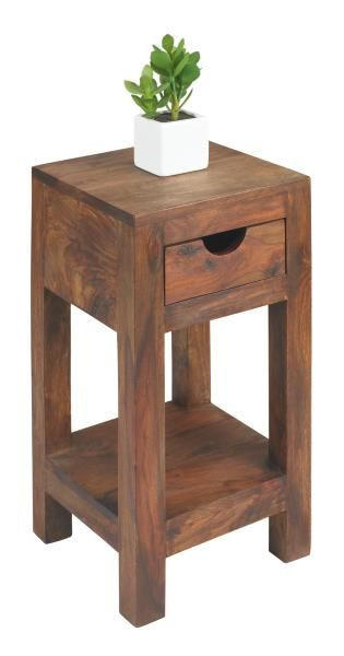 Landscape STĹPOVÝ STOJAN NA KVETY, indický palisander, farba indického palisandra, 30/75/30 cm