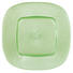 PLATZTELLER 34/34 cm - Hellgrün, Design, Glas (34/34cm) - Novel PLATZTELLER 34/34 cm - Hellgrün, Design, Glas (34/34cm) - Novel