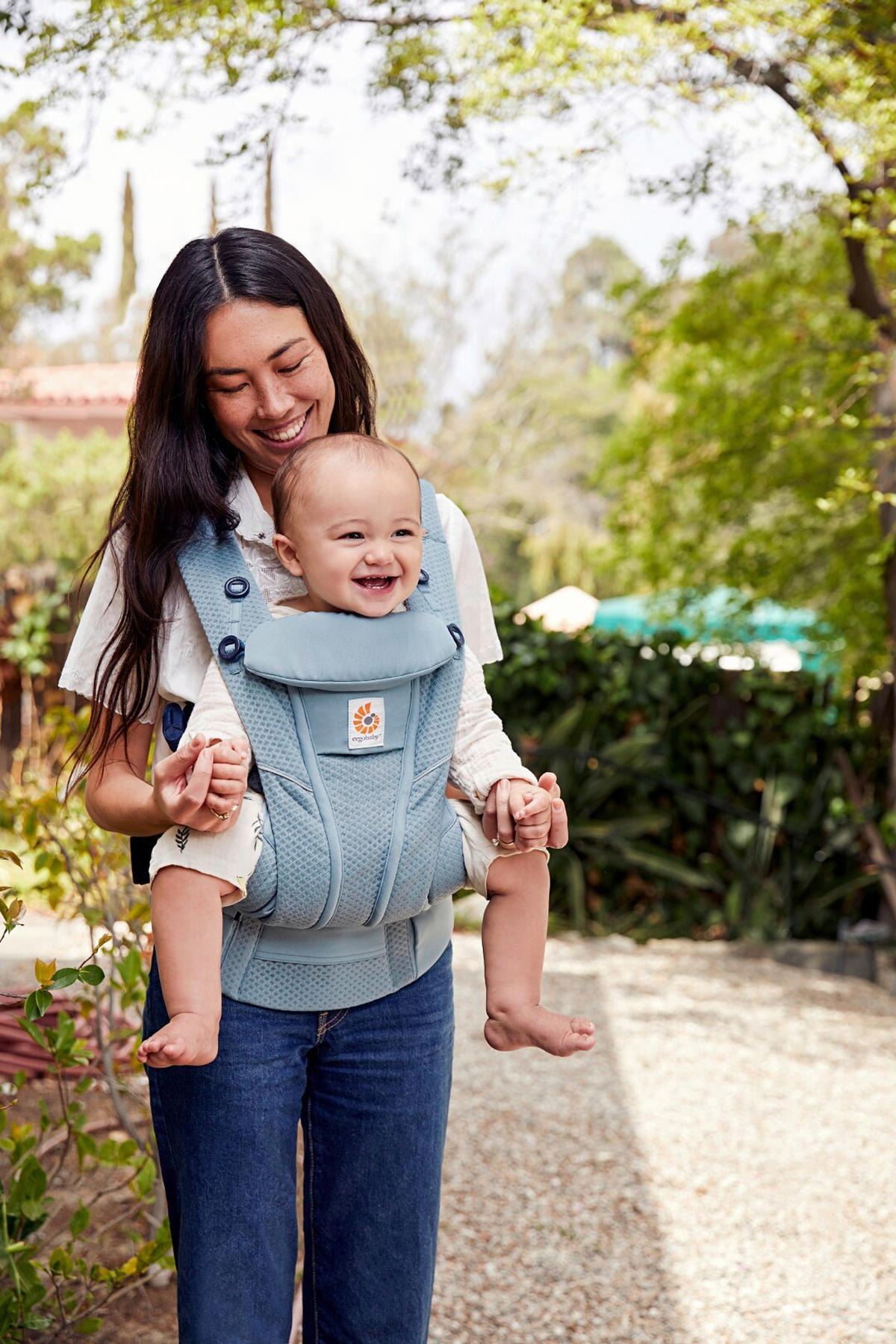 KENGUR NOSILJKA  Omni Breeze  - svetloplava, Osnovno, tekstil (0,7kg) - Ergo Baby