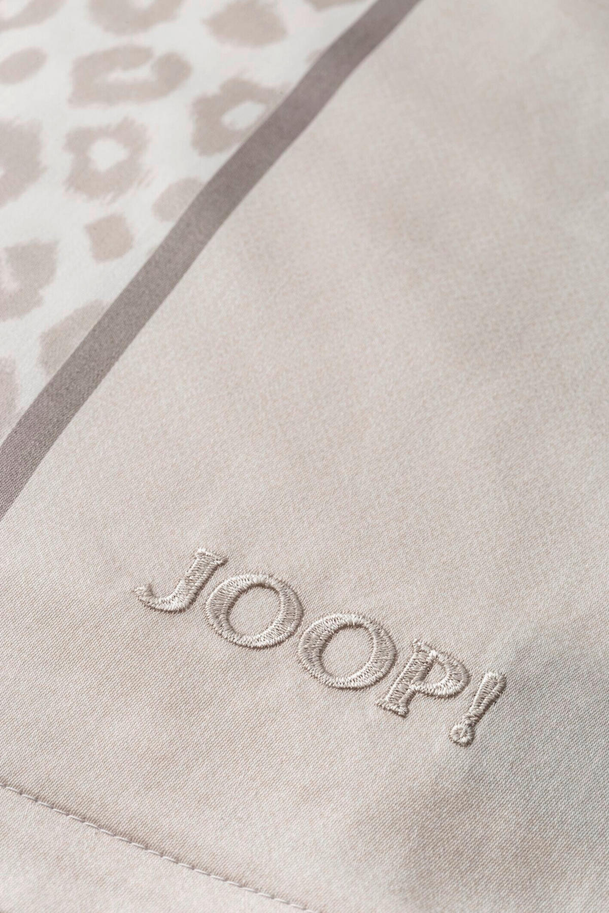 BETTWÄSCHE 2-teilig JOOP! LEO Jersey 155/220 cm  - Creme, Basics, Textil (155/220cm) - Joop!