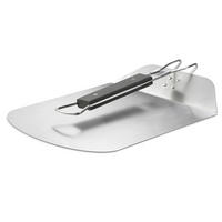 PIZZASCHAUFEL   - Edelstahlfarben/Schwarz, Basics, Kunststoff/Metall (37,5/29/6cm) - KÜCHENPROFI