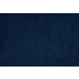 SCHLAFSOFA  mit Liegefunktion, Schlafen auf Sitzhöhe, Rücken echt Chenille Blau  - Blau/Schwarz, KONVENTIONELL, Kunststoff/Textil (222/90/100cm) - Carryhome