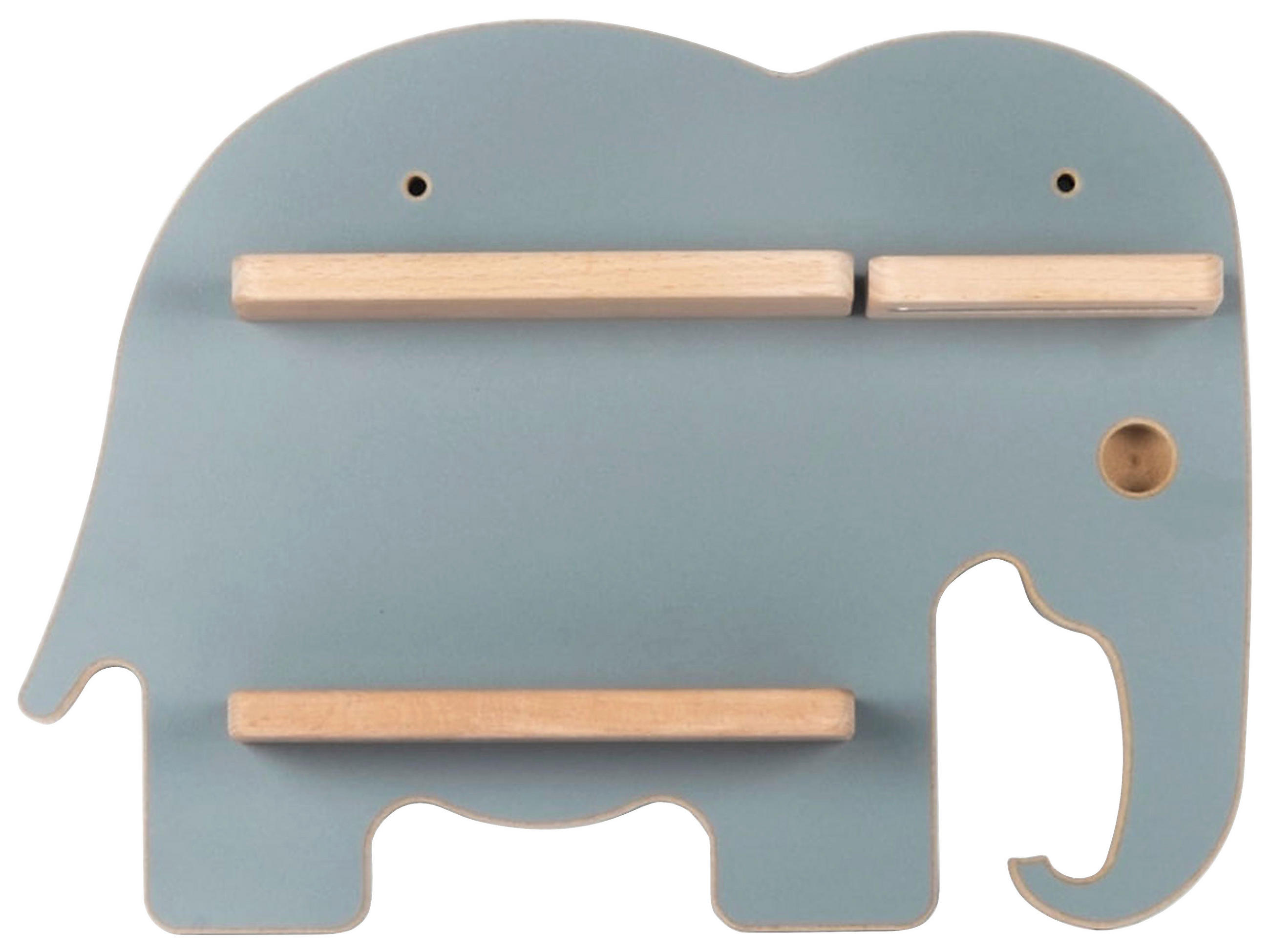 KINDERREGAL Grau - Grau, MODERN, Holzwerkstoff (33/24/5cm) - MID.YOU