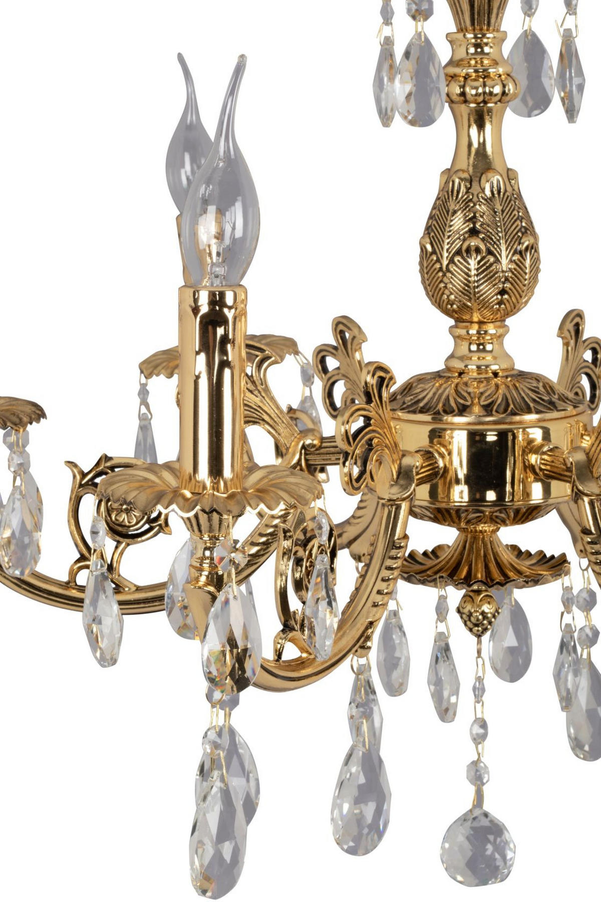 HÄNGELEUCHTE 67/52 cm   - Goldfarben, KONVENTIONELL, Metall (67/52cm)
