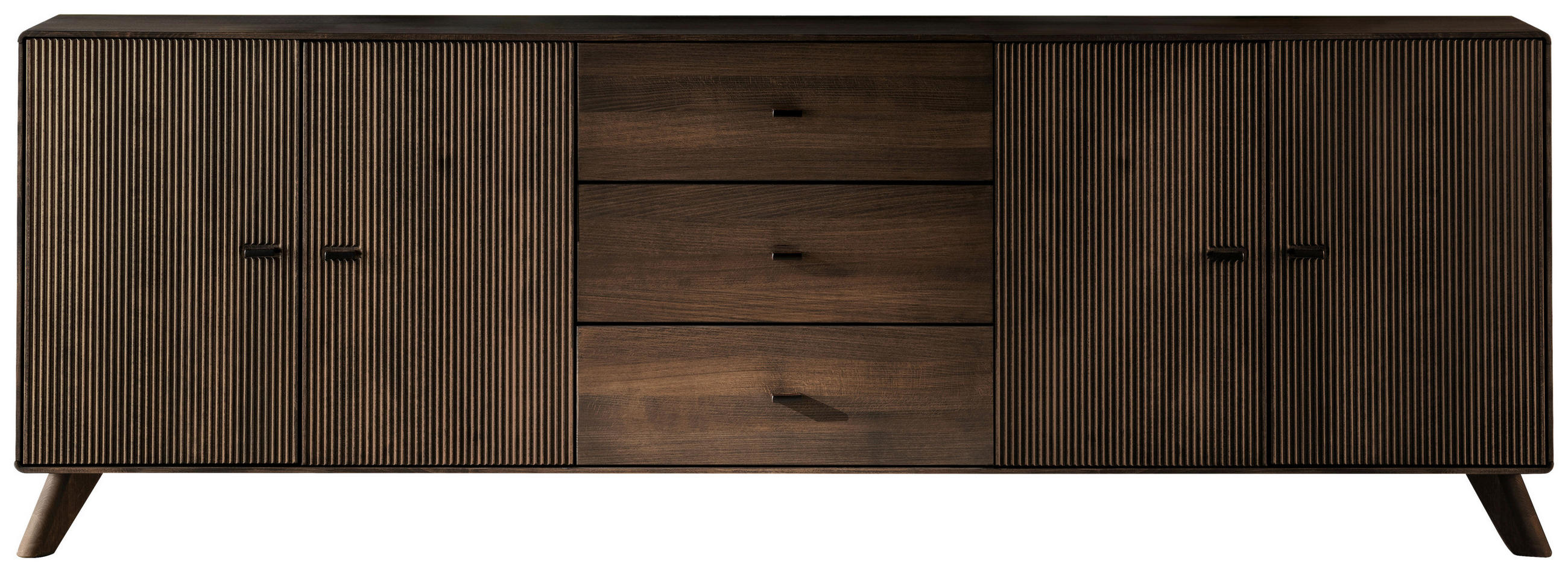 SIDEBOARD  in 220/75/40 cm  - Kernbuche, KONVENTIONELL, Holz (220/75/40cm) - Livetastic