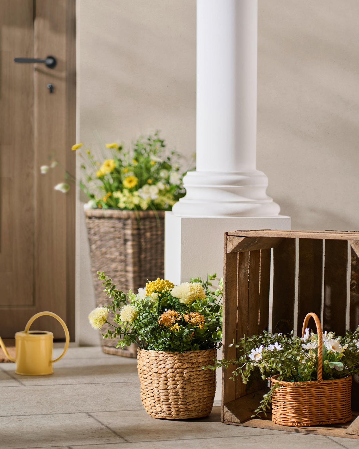 PFLANZTOPF - Dunkelbraun, Lifestyle, Naturmaterialien/Kunststoff (27/27/52cm) - Landscape