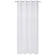 ÖSENVORHANG transparent  - Weiß, KONVENTIONELL, Textil (140/245cm) - Esposa