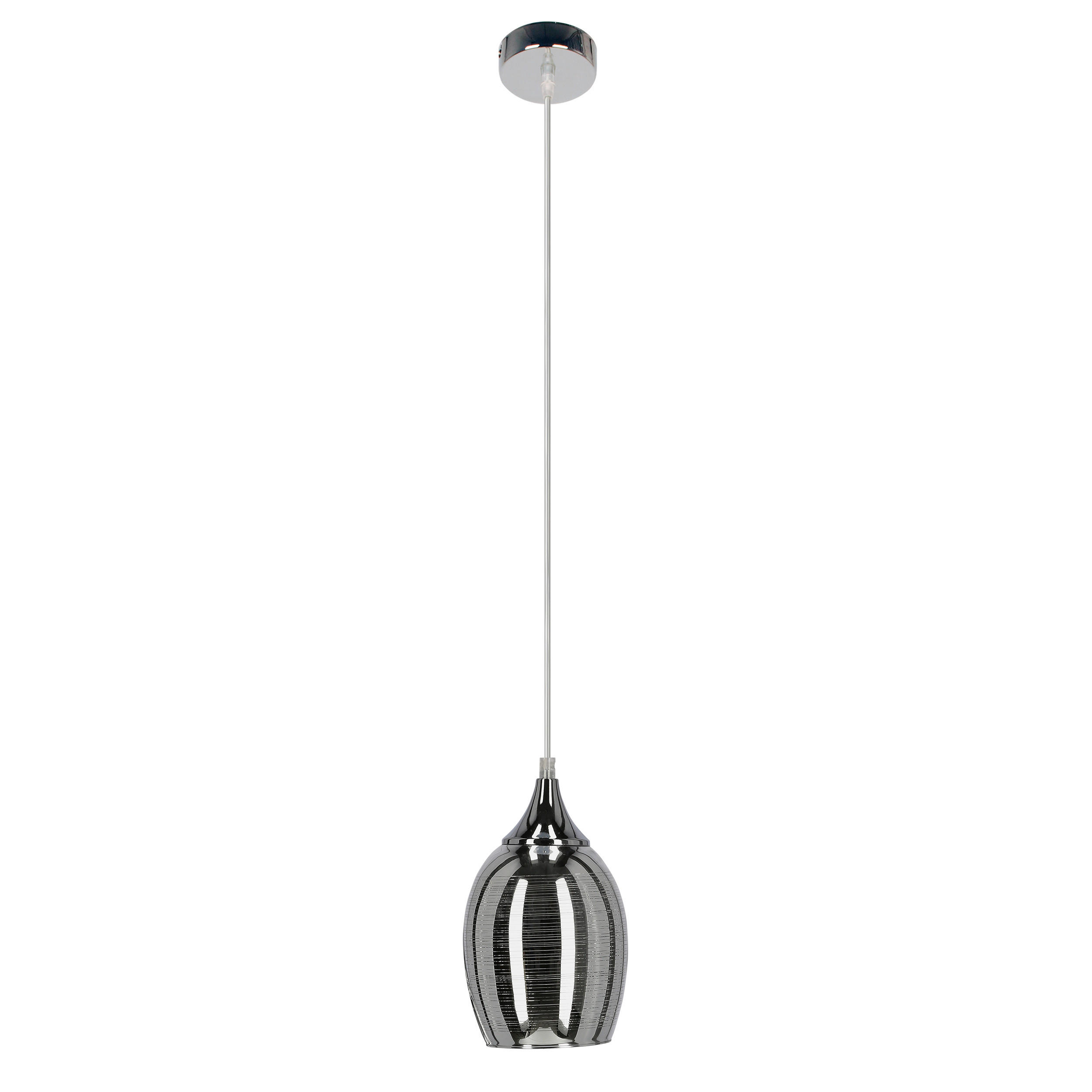 HÄNGLAMPA 14/14/125 cm  - kromfärg, Design, metall (14/14/125cm)