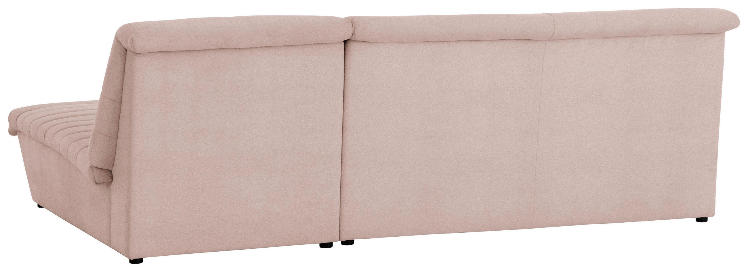 Thumbnail - Looks by W.Joop Ecksofa Looks Viii, Rosa, Textil, Uni, 3-Sitzer, L-Form, Ottomane rechts, 274x168 cm, FSC Mix, Made in E...