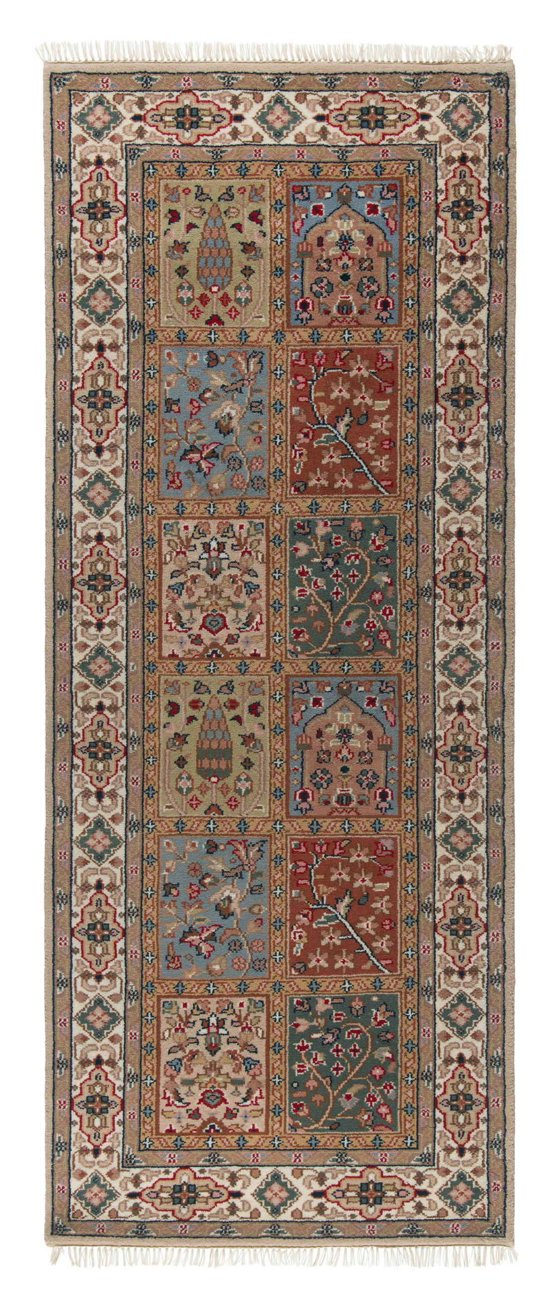 ORIENTTEPPICH 80/200 cm Bachtiar Ganga  - Beige, Lifestyle, Textil (80/200cm) - Cazaris
