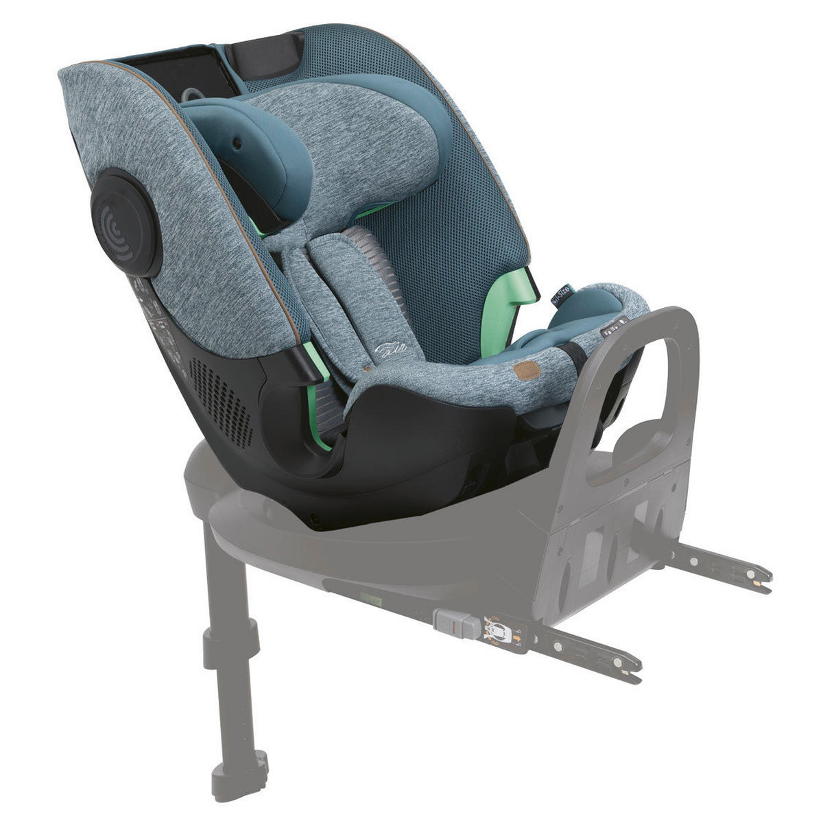 KINDERAUTOSITZ BI-SEAT IS AIR O/B   - Blaugrau, Basics (46/58,5/76/44,5cm) - Chicco