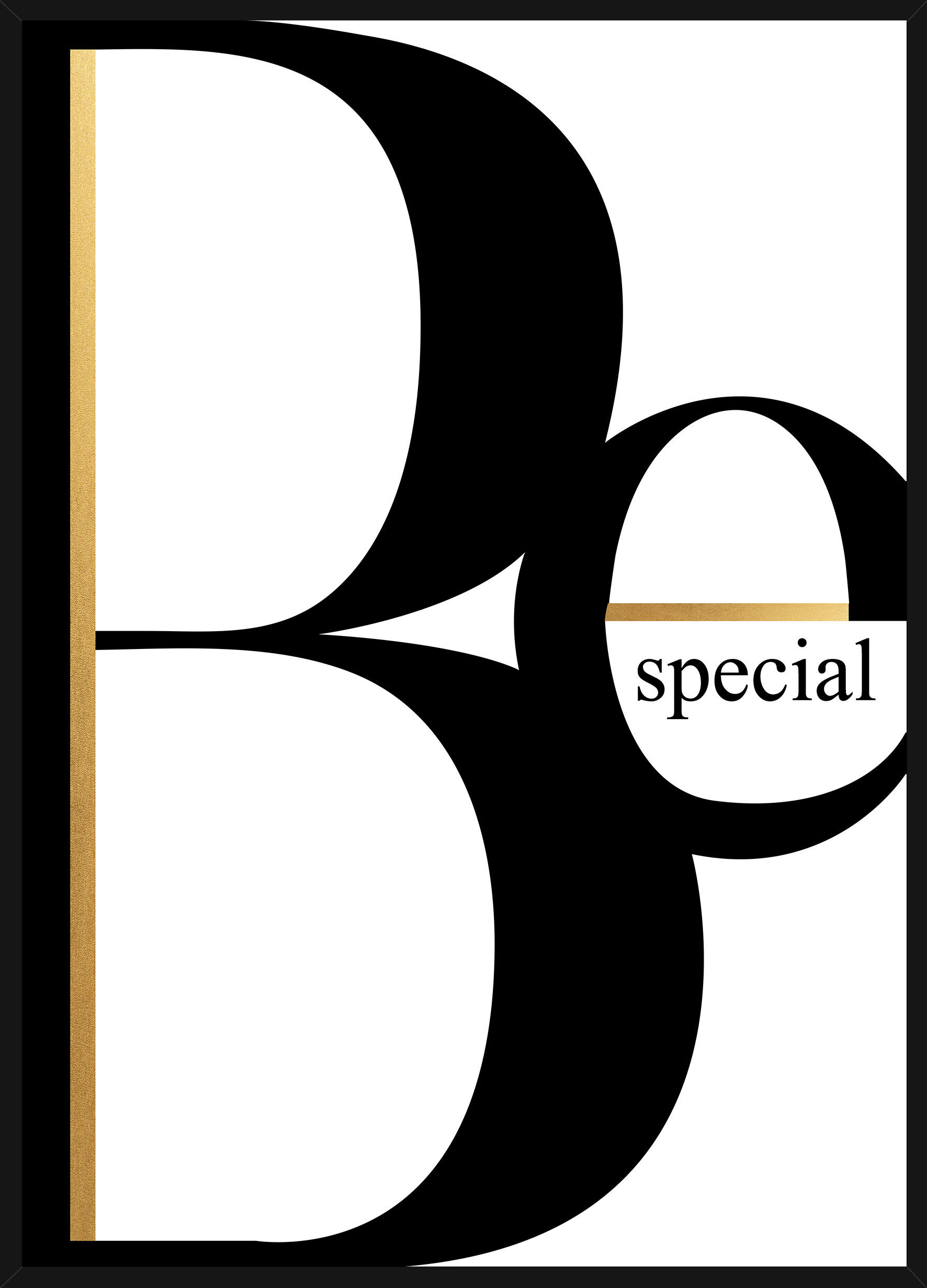 KUNSTDRUCK 51,2/71,2 cm  - Multicolor/Schwarz, Basics, Holzwerkstoff (51,2/71,2cm) - Monee