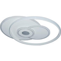 STROPNA LED-SVETILKA  Lucca 40 W/680 lm/3000-6500 K/220-240 V/ - bela, Trend, kovina/umetna masa (50,3/42,5/6cm) - Novel