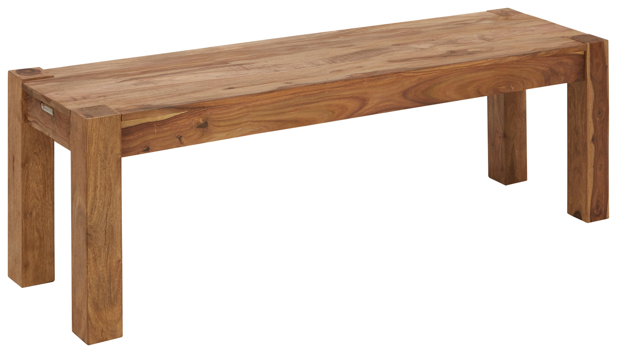 BANCĂ 140/45/40 cm in culoare natur - culoare natur, Lifestyle, lemn (140/45/40cm) - Landscape