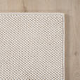 FLACHWEBETEPPICH 60/110 cm HELIX Creme  - Creme, Basics, Kunststoff/Textil (60/110cm) - Novel
