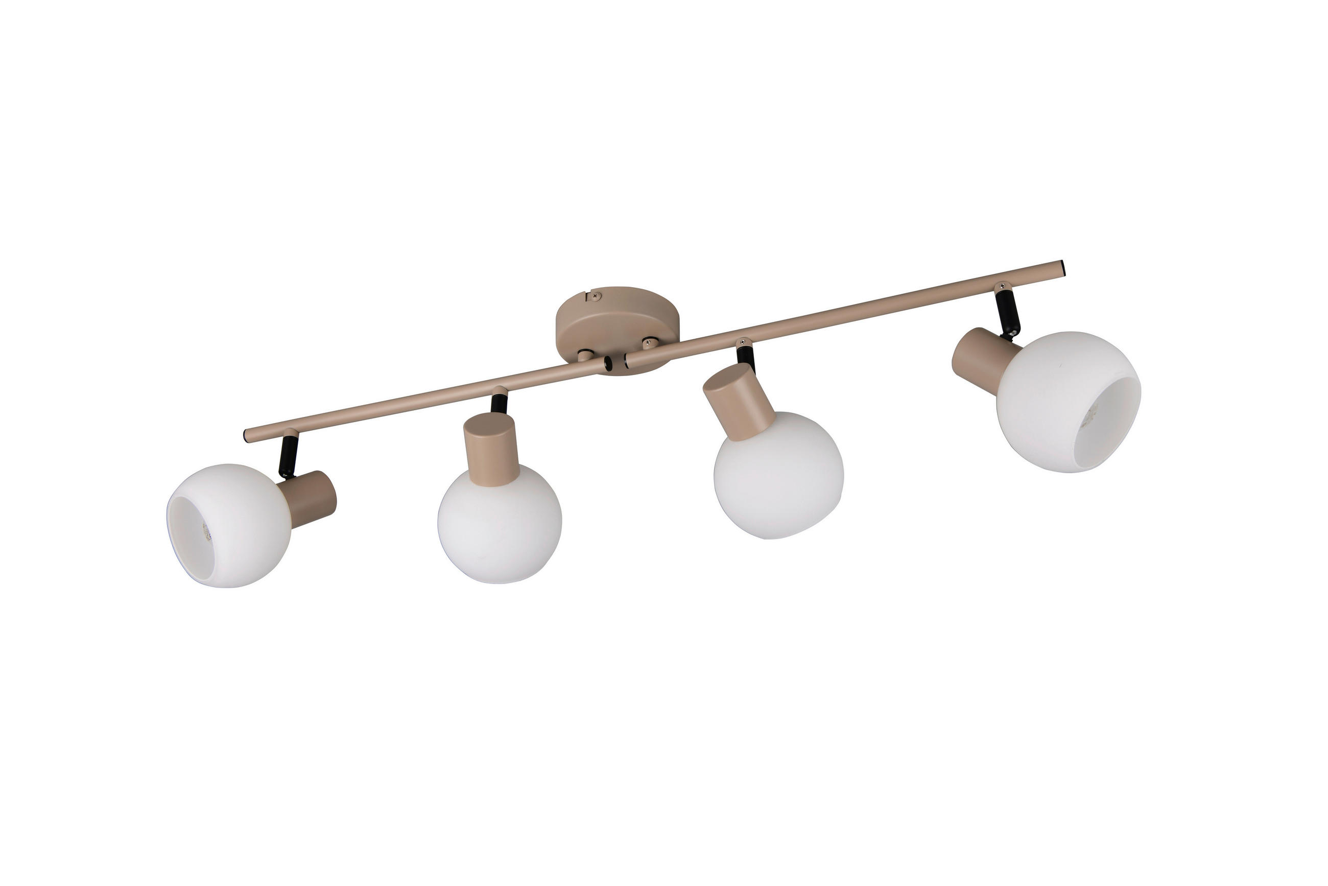 STRAHLER R86374043 70/18,5/10,00 cm  - Beigebraun/Weiß, Design, Glas/Metall (70/18,5/10,00cm)