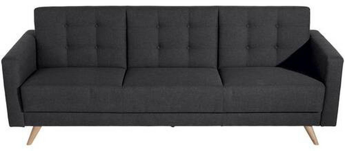 3-SITZER-SOFA Flachgewebe Graphitfarben von MAX WINZER