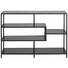 REGAL in 114,0/78,0/35,0 cm Schwarz, Eichefarben - Eichefarben/Schwarz, Trend, Holzwerkstoff/Metall (114,0/78,0/35,0cm) - Carryhome REGAL in 114,0/78,0/35,0 cm Schwarz, Eichefarben - Eichefarben/Schwarz, Trend, Holzwerkstoff/Metall (114,0/78,0/35,0cm) - Carryhome